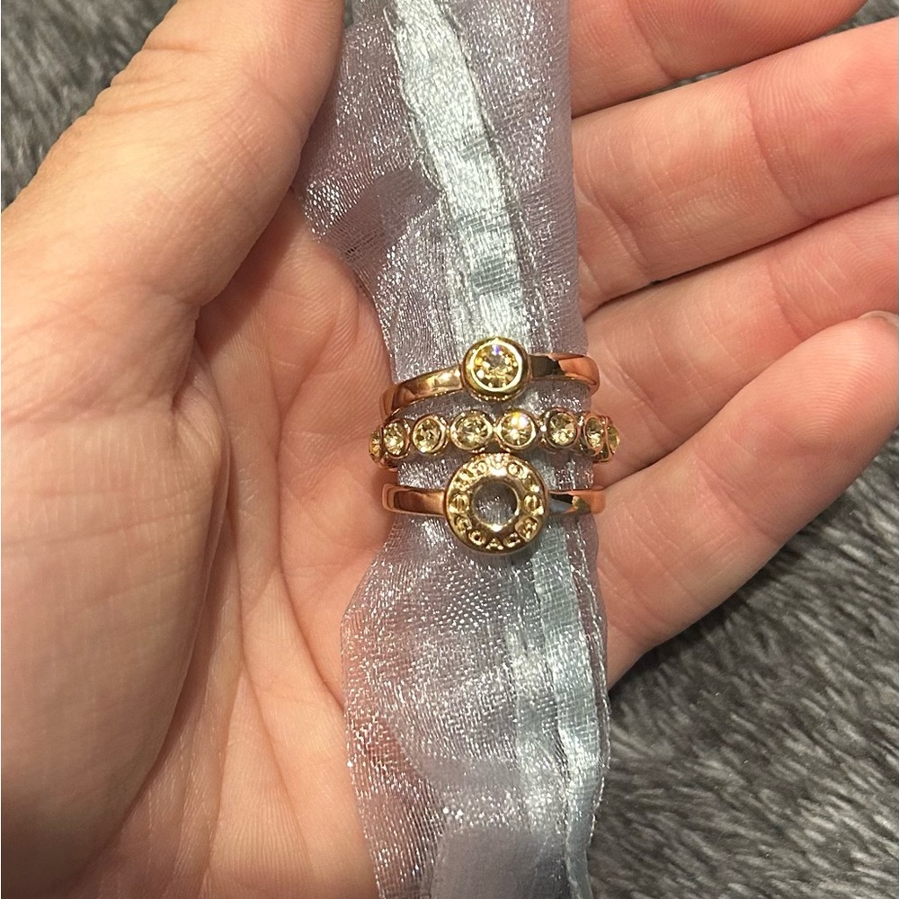 Coach Ring Set.